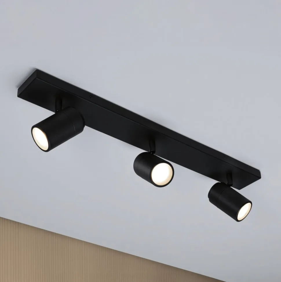 Paulmann loftspotter Zyli sort længde 60 cm 2 lyskilder. IP44