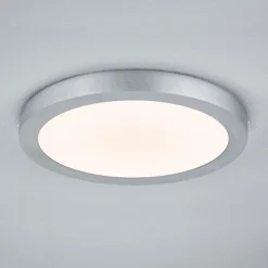 Paulmann Lunar LED-panel, rundt, Ø 30 cm, krom