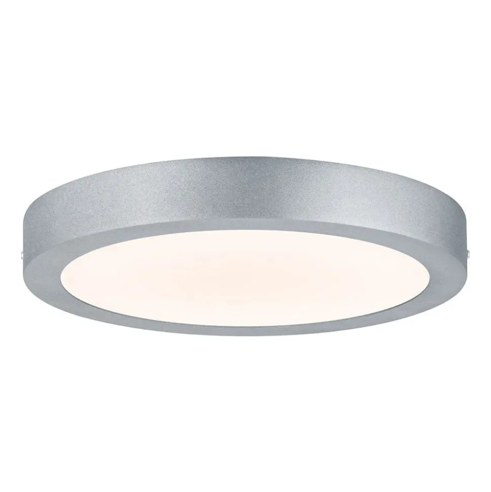 Paulmann Lunar LED-panel, rundt, Ø 30 cm, krom
