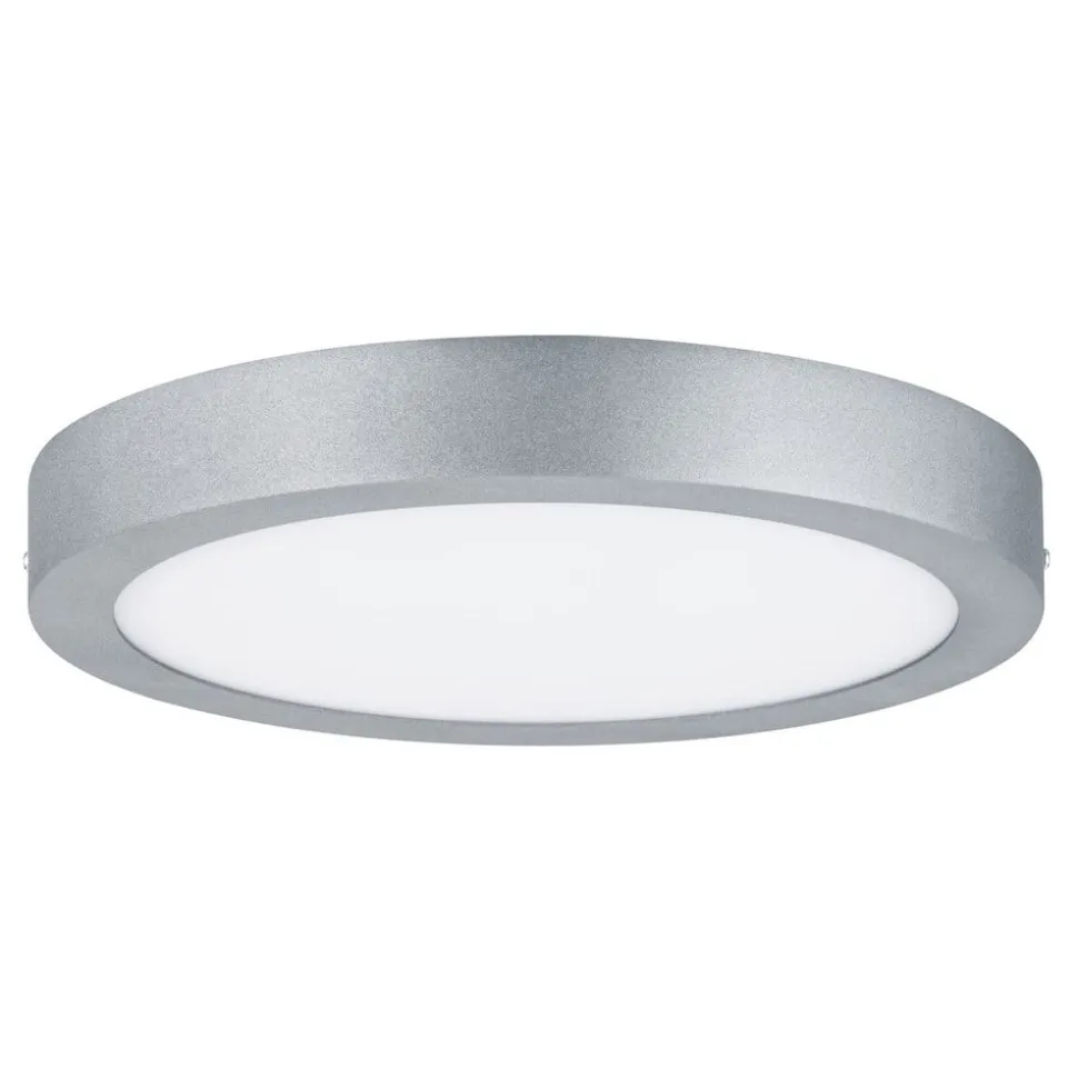 Paulmann Lunar LED-panel, rundt, Ø 30 cm, krom