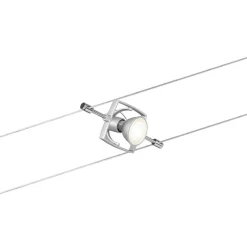 Paulmann Mac II wiresystem, mat krom med 5 spots