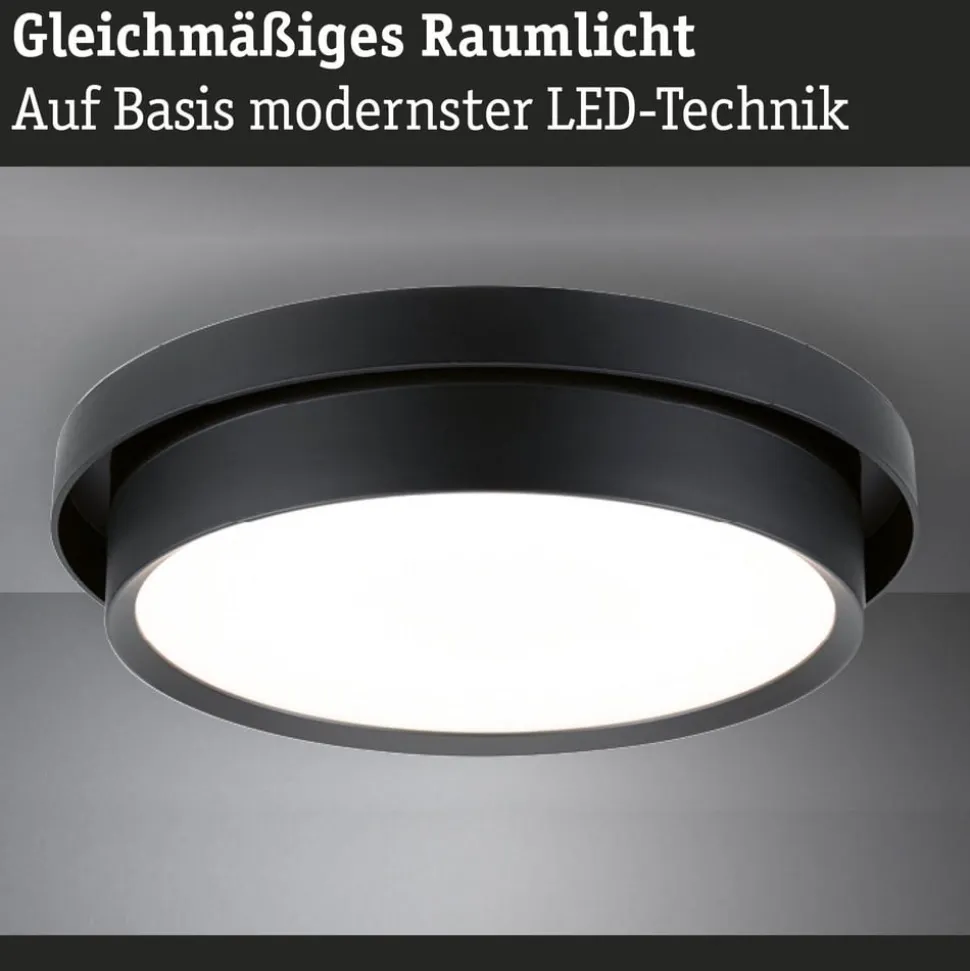 Paulmann Malik LED-loftlampe, 3-step-dim sort