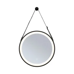Paulmann Miro LED-hængespejl CCT Ø40cm Framelight