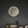 Paulmann Miro LED-vægspejl CCT Ø50cm Framelight