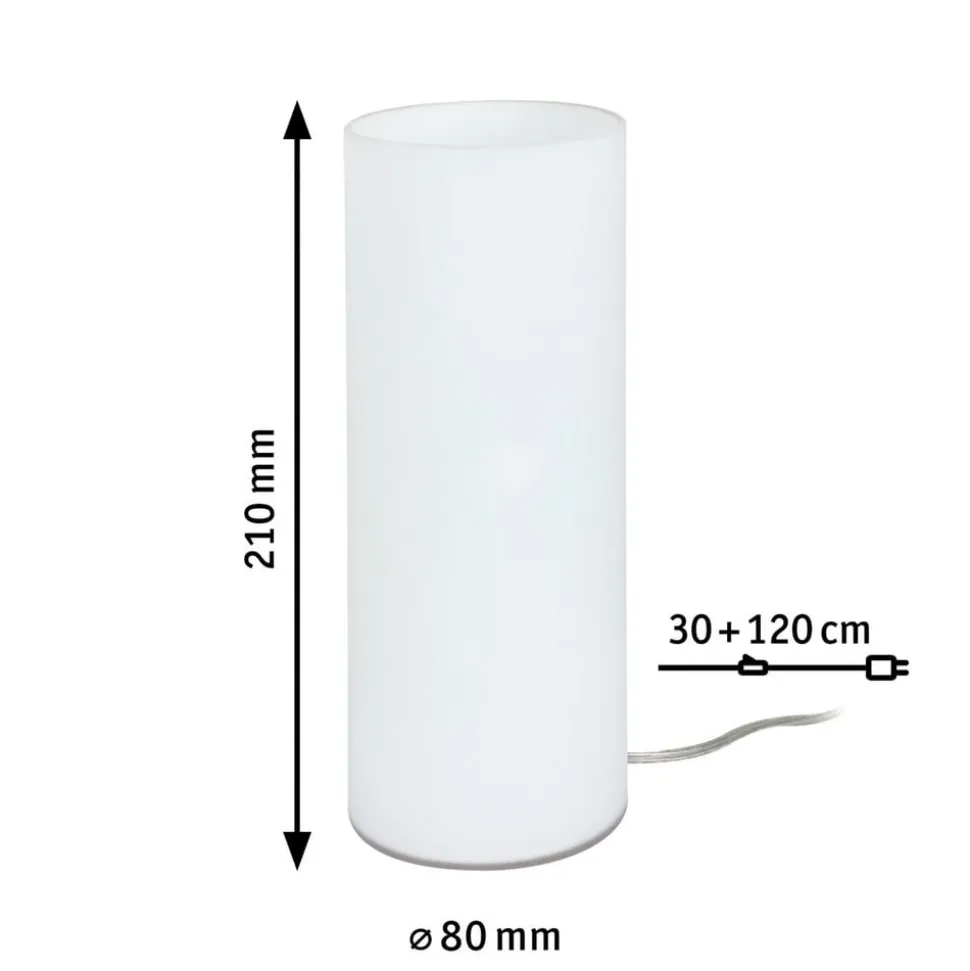 Paulmann Noora bordlampe af opalglas