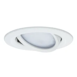 Paulmann Nova LED-indbygningsspot 3 stk. drejelig, hvid