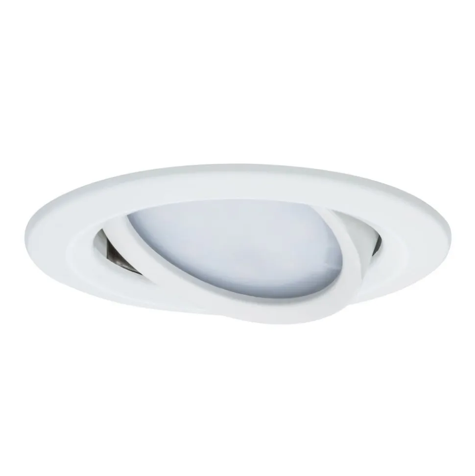 Paulmann Nova LED-indbygningsspot 3 stk. drejelig, hvid