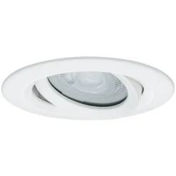 Paulmann Nova LED-indbygningsspot, dæmpbar, IP65, hvid