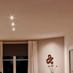Paulmann Nova LED-spot 3 stk. drejelig, jern