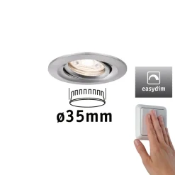 Paulmann Nova mini Plus indb.-spot easydim jern