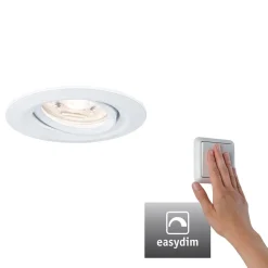 Paulmann Nova mini Plus indb.-spot easydim hvid