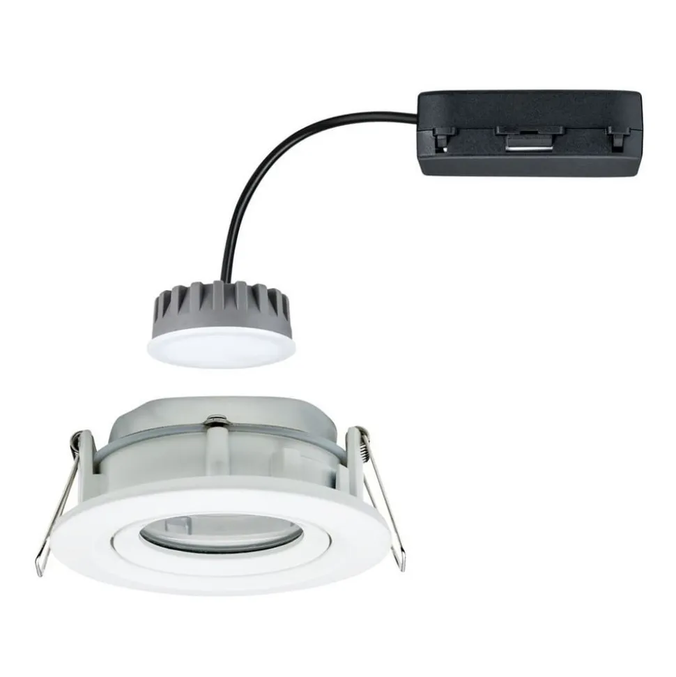 Paulmann Nova Plus LED-spot, rundt, hvidt