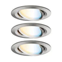 Paulmann Nova Plus spot, sæt med 3 CCT