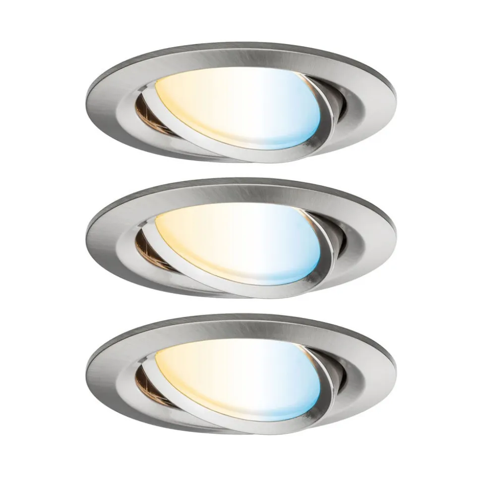 Paulmann Nova Plus spot, sæt med 3 CCT