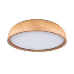 Paulmann Oka LED-loftlampe IP44 CCT trælook