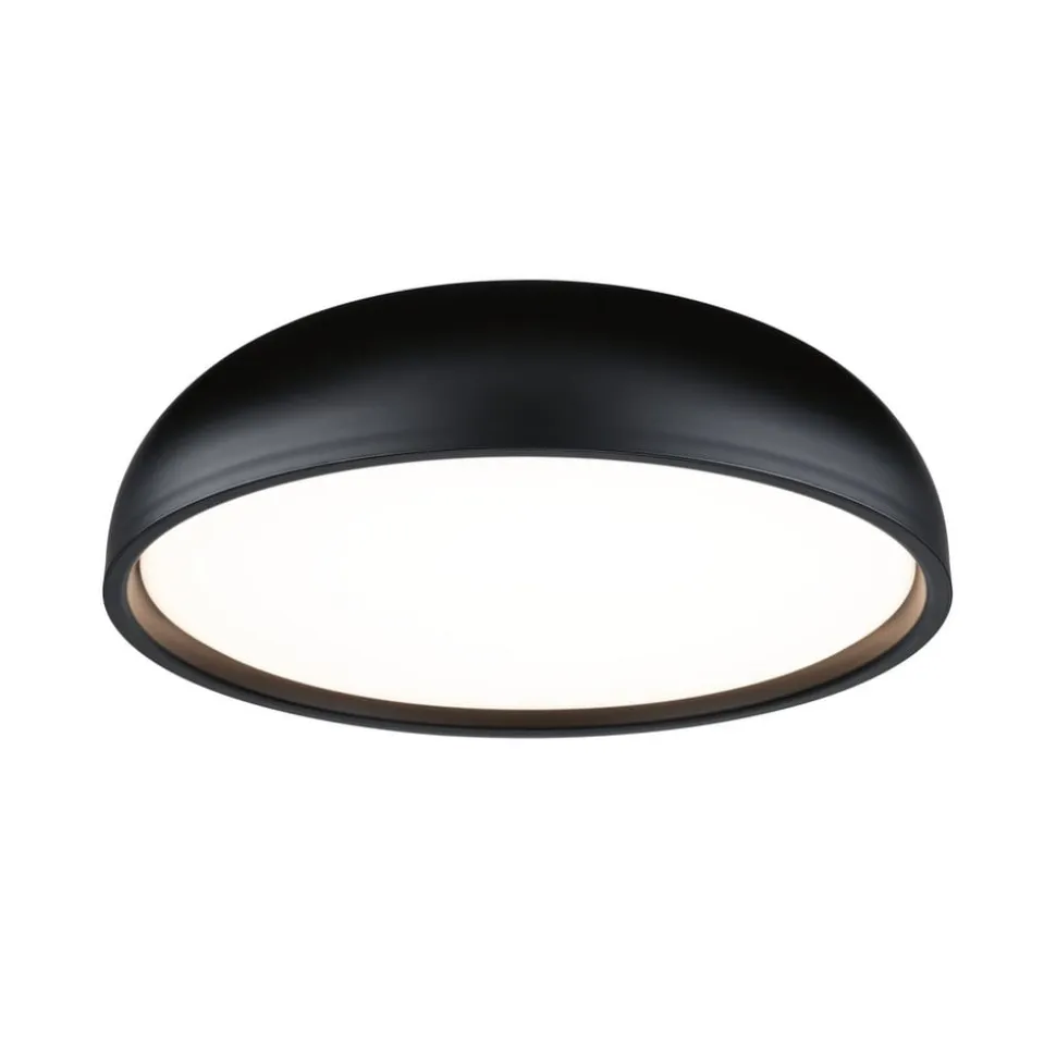 Paulmann Oka LED-loftlampe IP44 CCT sort