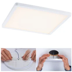 Paulmann panel Areo 830 kantet hvid 3stepdim 23cm