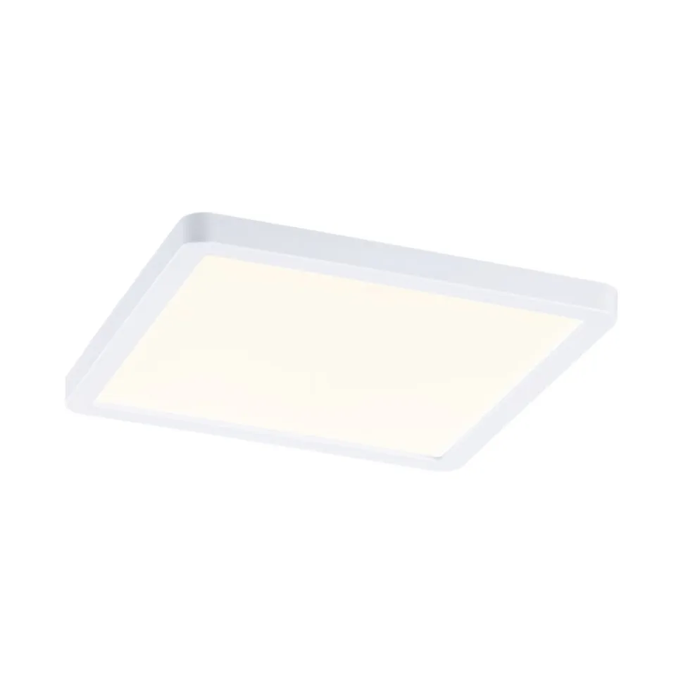 Paulmann panel Areo 830 kantet hvid 3stepd. 17,5cm