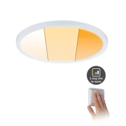 Paulmann panel Areo dim to warm rund hvid 23 cm