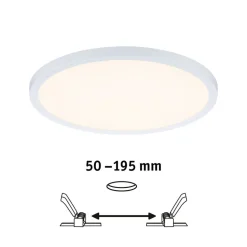 Paulmann panel Areo dim to warm rund hvid 23 cm