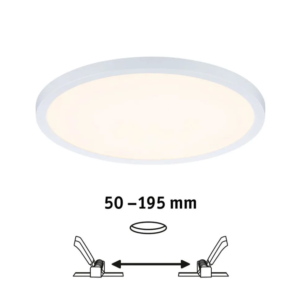 Paulmann panel Areo dim to warm rund hvid 23 cm