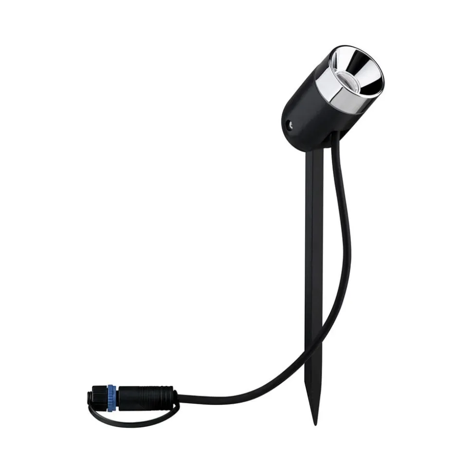 Paulmann Plug & Shine lampe med jordspyd Pike 3,000K