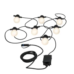 Paulmann Plug & Shine LED lyskæde Globe 7x0,2W