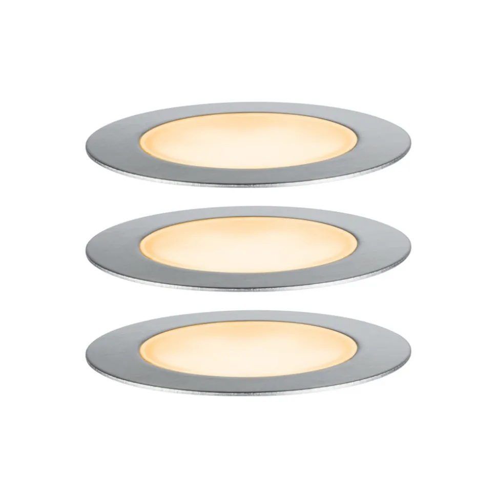 Paulmann Plug & Shine LED indbygningslampe 2W sæt med 3 stk