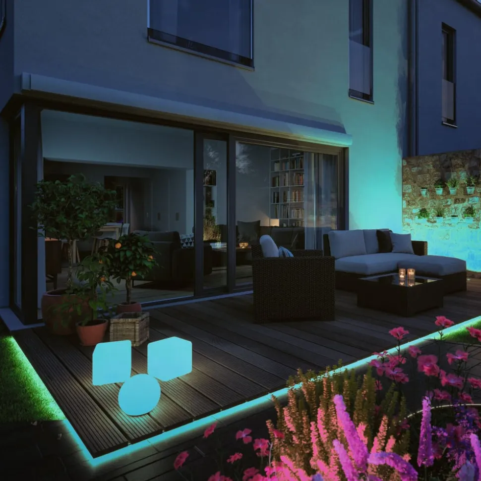 Paulmann Plug & Shine LED-strip neon 2 m, ZigBee, RGB, IP67