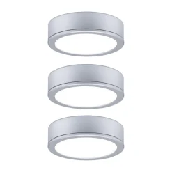 Paulmann Pukk LED-underskabsbelysning 3 stk, krom