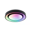 Paulmann Rainbow Ø37cm sort fjernbetjent stjernedekoration RGBW