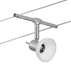 Paulmann Sheela wiresystem, 5 lyskilder, mat krom