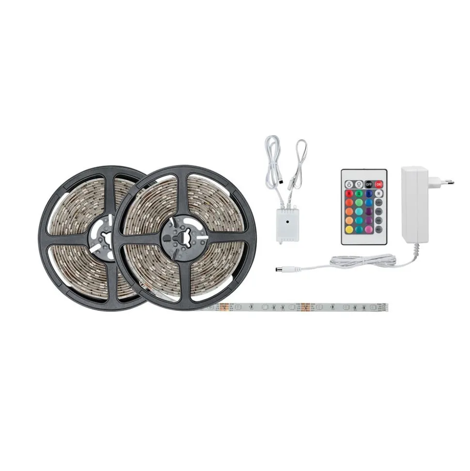 Paulmann SimpLED stripe-sæt, 28 W, RGB, 10 m