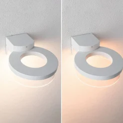 Paulmann Smart Sensor udendørs væglampe Capera, hvid CCT IP44