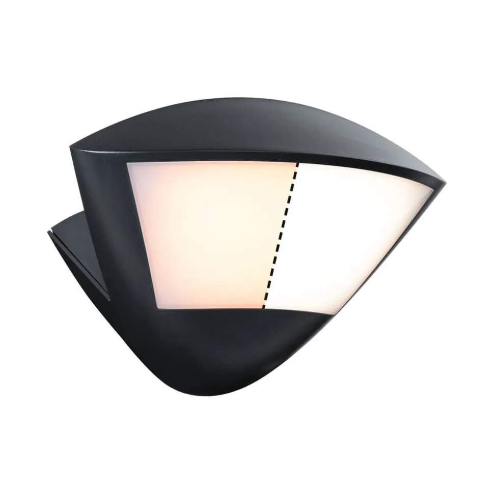 Paulmann Smart sensor udendørs væglampe Skyla antracit CCT IP44