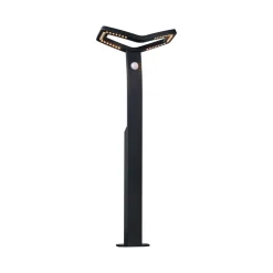 Paulmann Smart vejlampe Alara, CCT, antracit IP44