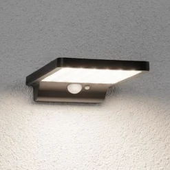 Paulmann Solveig LED-solcellevæglampe med sensor