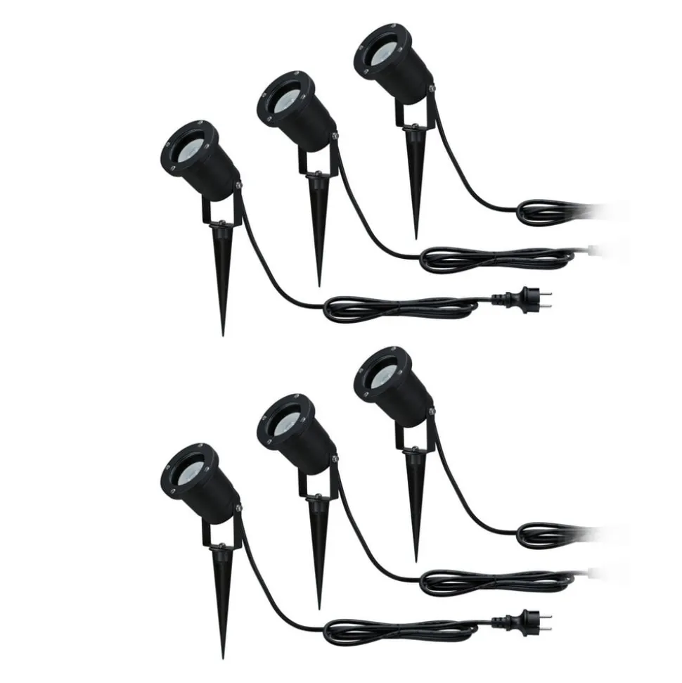 Paulmann Special Line LED-spot med jordspyd sæt med 6 stk