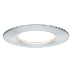Paulmann sæt med 3 LED-spot Slim Coin, dæmpbar, aluminium