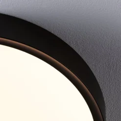 Paulmann Tega LED-loftlampe IP44 CCT sort