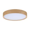 Paulmann Tega LED-loftlampe IP44 CCT træ