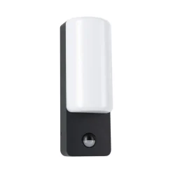 Paulmann udendørs LED-væglampe Bonnie, aluminium, antracit, sensor