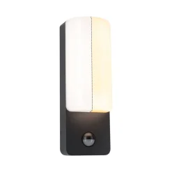 Paulmann udendørs LED-væglampe Bonnie, aluminium, 2200/3000K, sensor