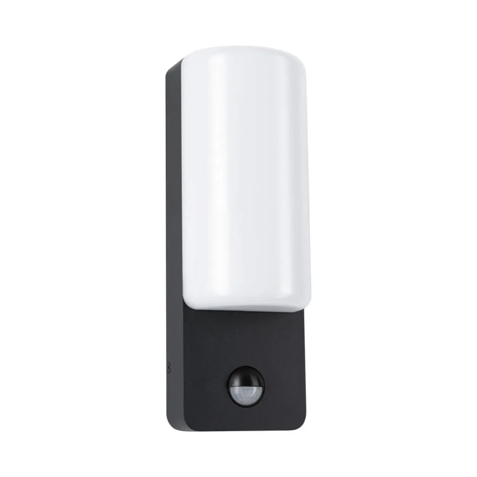Paulmann udendørs LED-væglampe Bonnie, aluminium, 2200/3000K, sensor