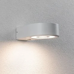 Paulmann udendørs LED-væglampe Silma hvid 1 lyskilde IP44