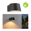 Paulmann udendørs LED-væglampe Capea, antracit, aluminium, IP44