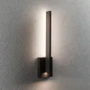 Paulmann udendørs LED-væglampe Levka, antracit, 49 cm aluminium IP44