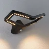 Paulmann udendørs LED-væglampe Alara, antracit, IP44