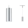 Paulmann URail Barrel LED-pendel, mat krom