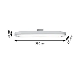 Paulmann URail Board LED-panel i hvidt